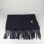 Lyle and Scott Lambswool Scarf - Dark Navy